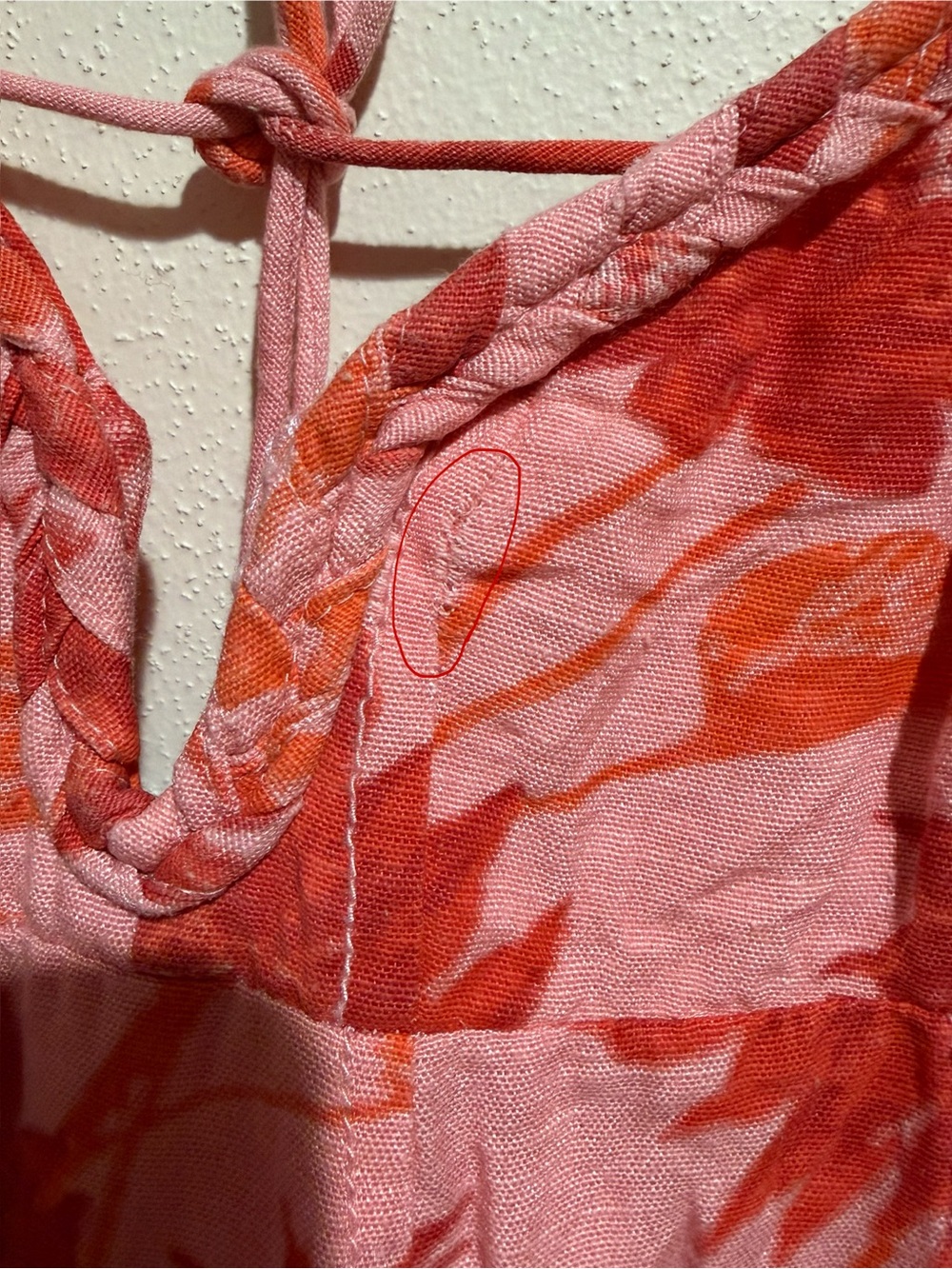 Free People Altura Pink Floral Printed Mini Dress Strawberry Lemonade Small - Picture 7 of 16